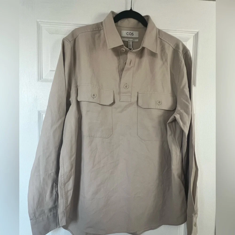COS Men's Beige Shirt - Picture 2 of 4